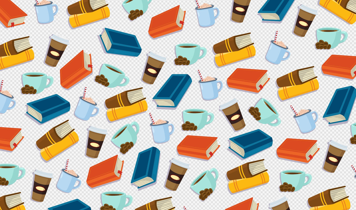 Books & Coffee (Bookmark)